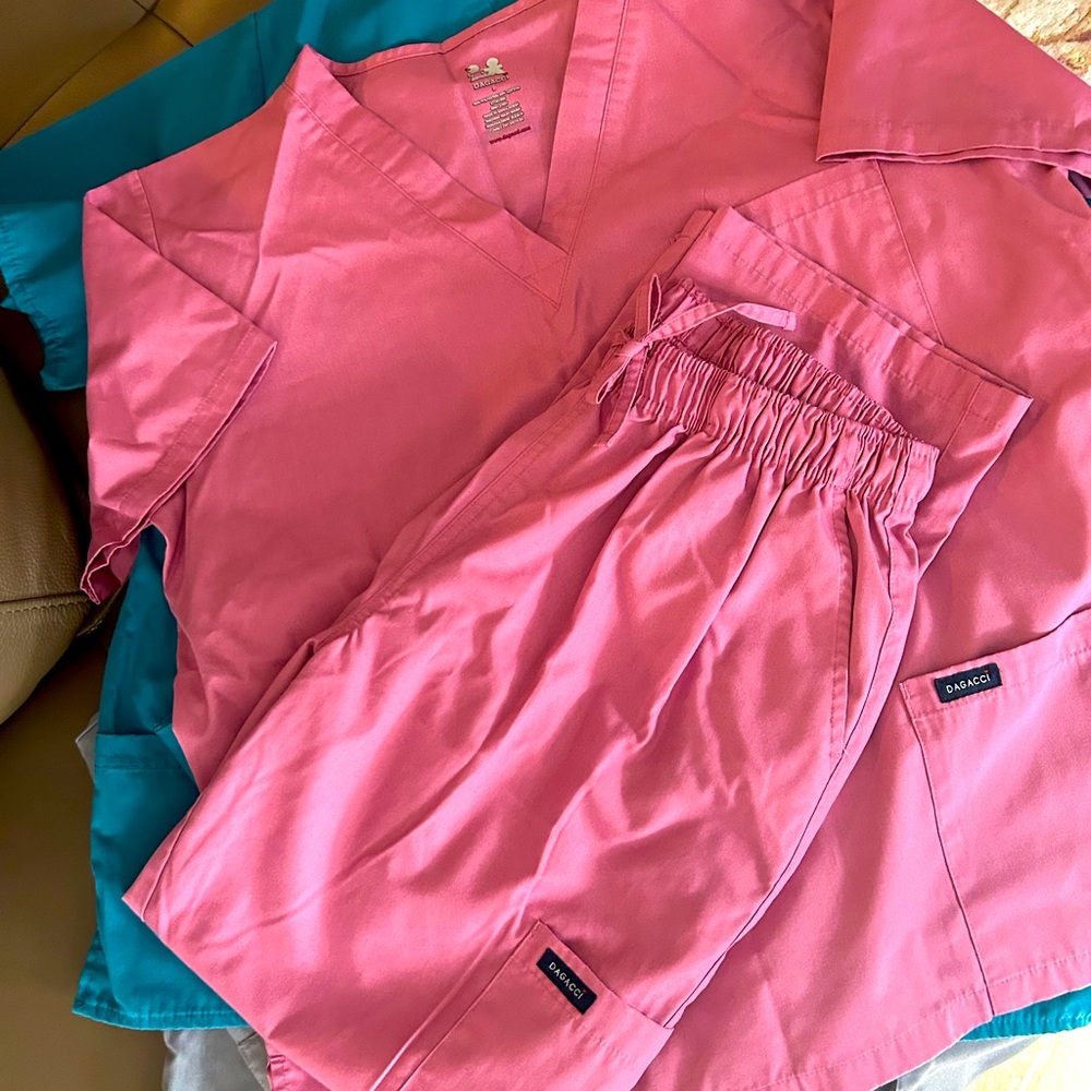 Four sets of new Woman’s Scrubs